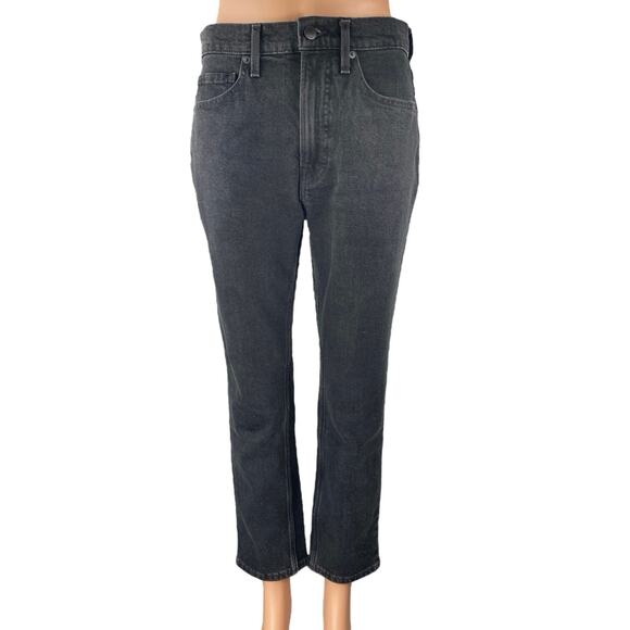 Everlane Original Cheeky Women's Black Straight High Waist Denim Jeans Pants 27 - Picture 1 of 5